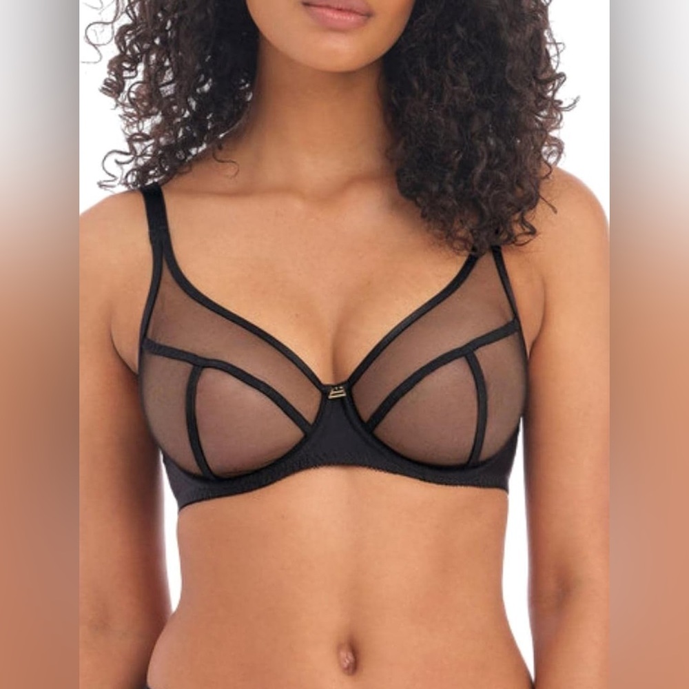 NWT Women’s Freya Plunge Underwire  Snapshot High Apex US Size 36I